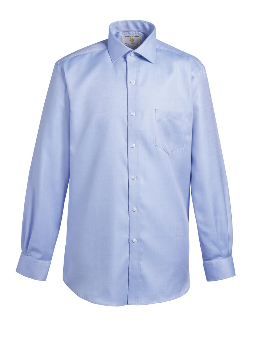 Altare Single Cuff Shirt Cotton Herringbone